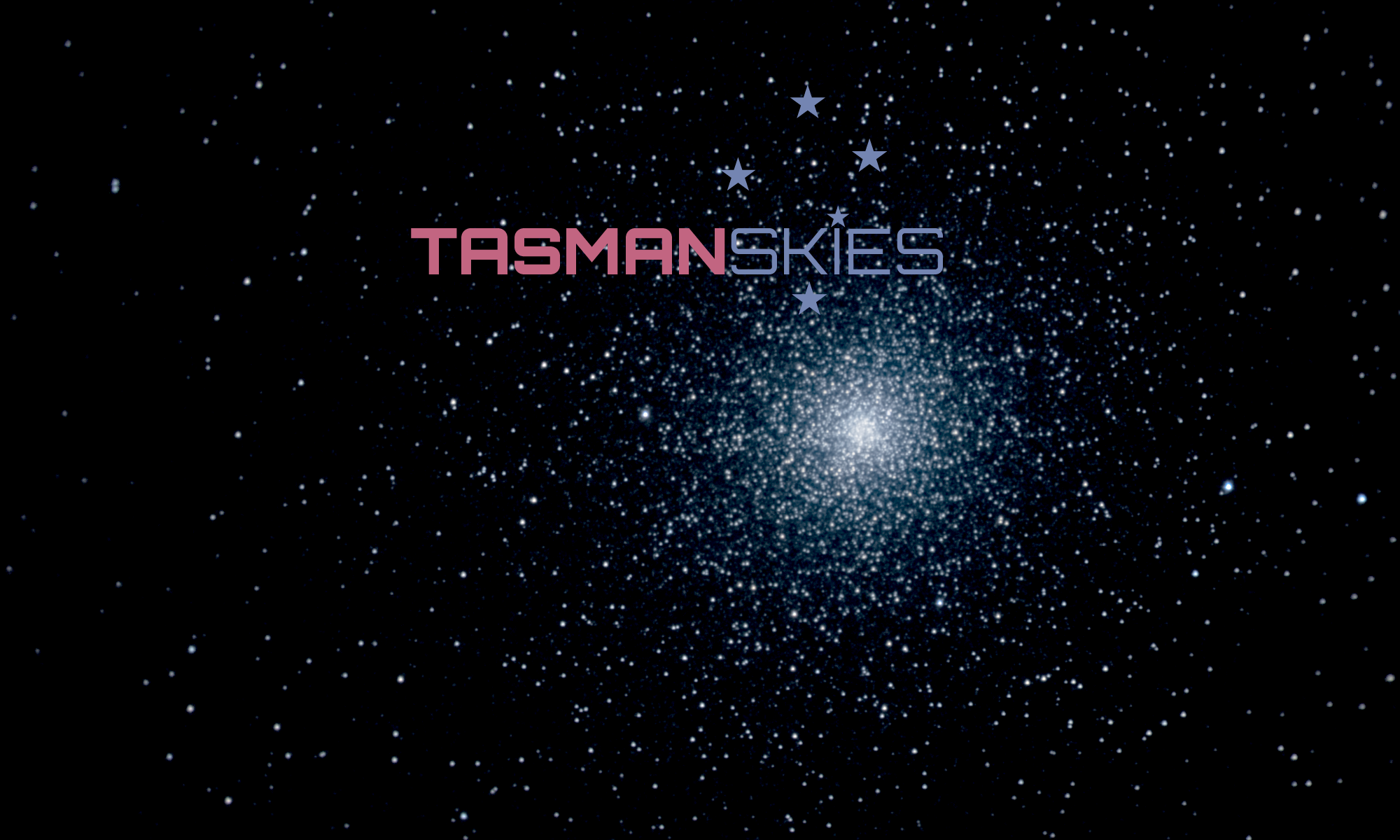 Tasman Skies banner over 47 Tucanae